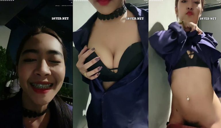 คลิปหลุด Mlive น้องกานต์ วีเจสาวโคตรน่ารักถอดล่างโชว์หมอยแต่ไปไวจริงๆ 18+